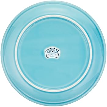 Amazon.co.jp: オービット ターコイズブルー 26cmディナー皿【D
